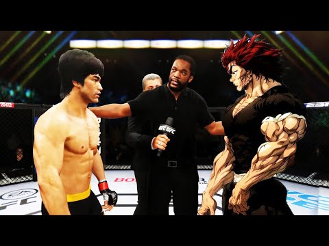 UFC 4 In Bruce Lee vs. Yujiro Hanma [EA Sports UFC 4]