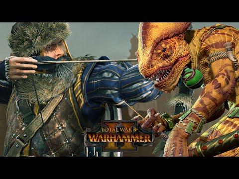 OXYOTL vs MARKUS - Lizardmen vs Empire // Total War: WARHAMMER II Multiplayer Battle