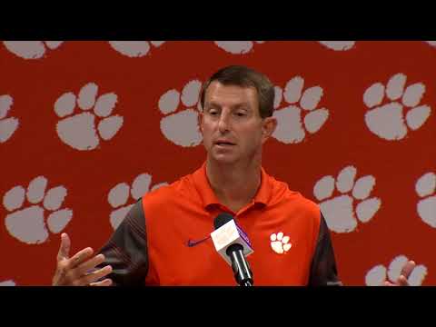 Dabo Swinney on Jake Bentley's Injury