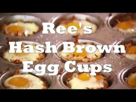 Baked Eggs in Hash Brown Cups
