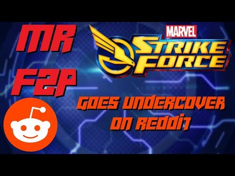 Marvel Strike Force: Going Undercover on Reddit to give a F2P point of view