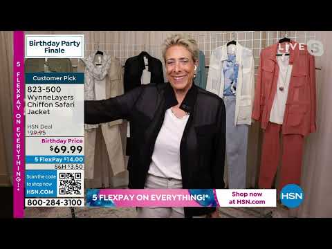 WynneLayers Chiffon Safari Jacket