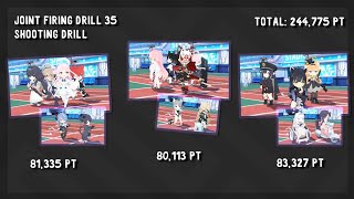 [Blue Archive] Joint Firing Drill 35 - Shooting Drill - 244,775 pt