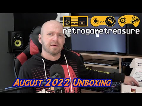 Retro Game Treasure Tuesday - August 2022 Unboxing