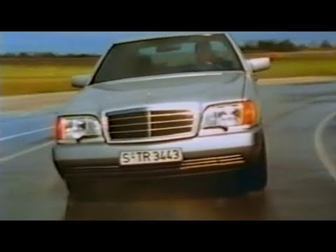 Thumbnail for Mercedes-Benz S-Clsss (W140) • THE FUTURE IN MOTION (1991) - Promo Video by Video c, Mercedes-Benz CLS, Mercedes-Benz 600, SEAT, Video ca, video, Mercedes-Benz W140, Mercedes-Benz, Car, Mercedes pro, vide, vhs