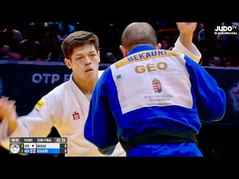 日本 vs ジョージア 2025年柔道世界混合団体選手権【JAPAN VS GEORGIA】