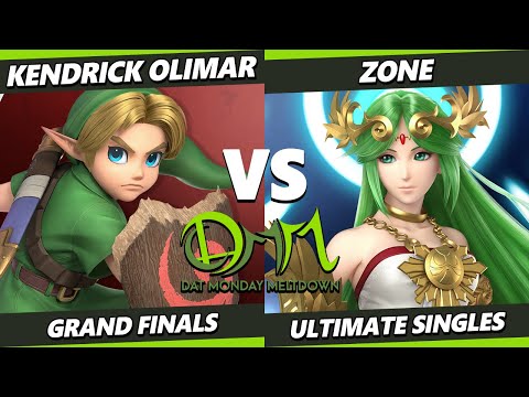 DAT MM 321 GRAND FINALS - Kendrick Olimar (Young Link) Vs. Zone (Palutena) Smash Ultimate - SSBU