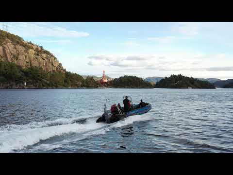 On the waters of Flekkefjord (Norway)