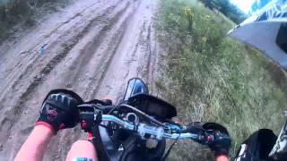 preview picture of video 'Yamaha DT 50 - First ride with SJ4000 action cam'