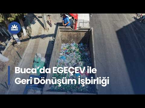 Buca'da 158 Ton Cam Atık Geri Dönüşüme Kazandırıldı
