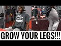 Intense Leg Workout | Only 8 Sets Needed!!!