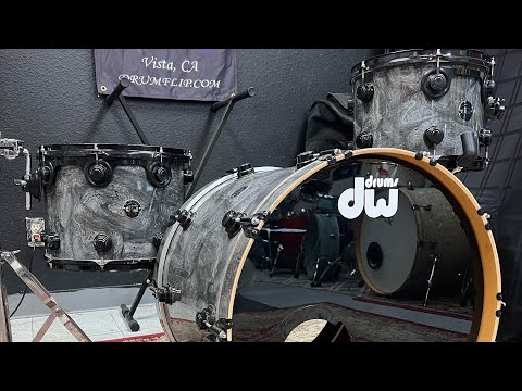 DW Collectors Maple 3pc Drum Set