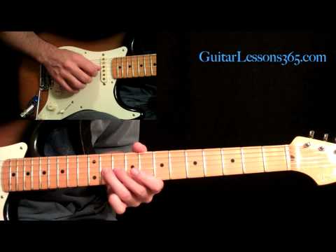 All Along The Watchtower Guitar Lesson Pt.3 - Jimi Hendrix - Solos Two & Three