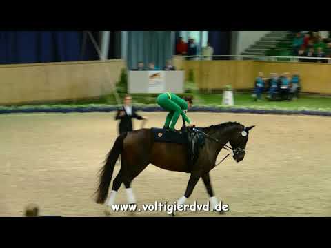 Luisa Rossitsch - Damen 14 - DJM Voltigieren Aachen 2017