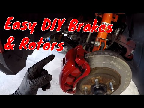 DIY How to Change the Brake Pads/Rotors on a 2011-2014 Mustang
