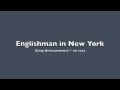 Englishman In New York (instrumental) - Sting ...