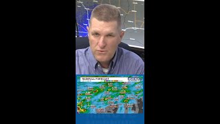 Another warm day will be dominated by cloud cover with highs in the lower to middle 80s.