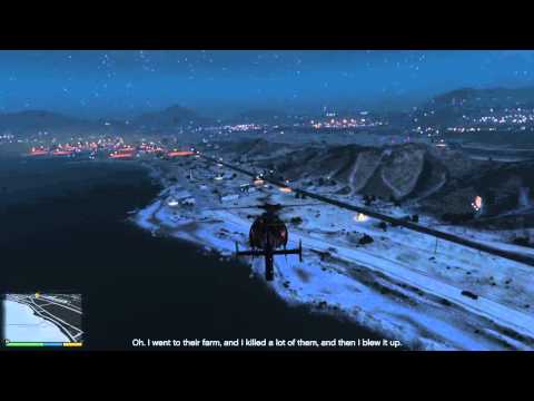 Grand Theft Auto V: Trevor tells Michael that he killed the o'niel brothers
