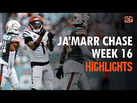 Ja'Marr Chase's best catches from 109-yard game vs. Dolphins | Week 16