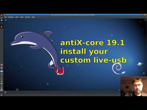 antiX 19.1 core kde/plasma build - install your new custom build.