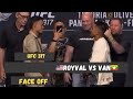 UFC 317 Brandon Royval Vs Joshua Van Face Off Press Conf