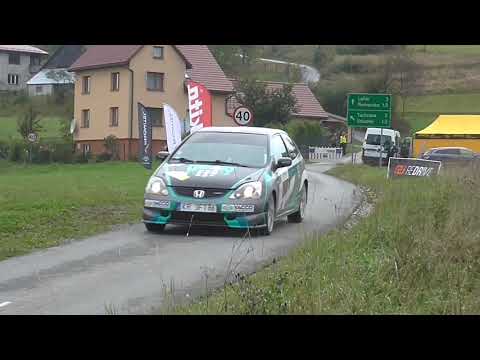Rajd Wisły 2018 - Senkowski / Talaga - Honda Civic Type R | CRASH dzwon