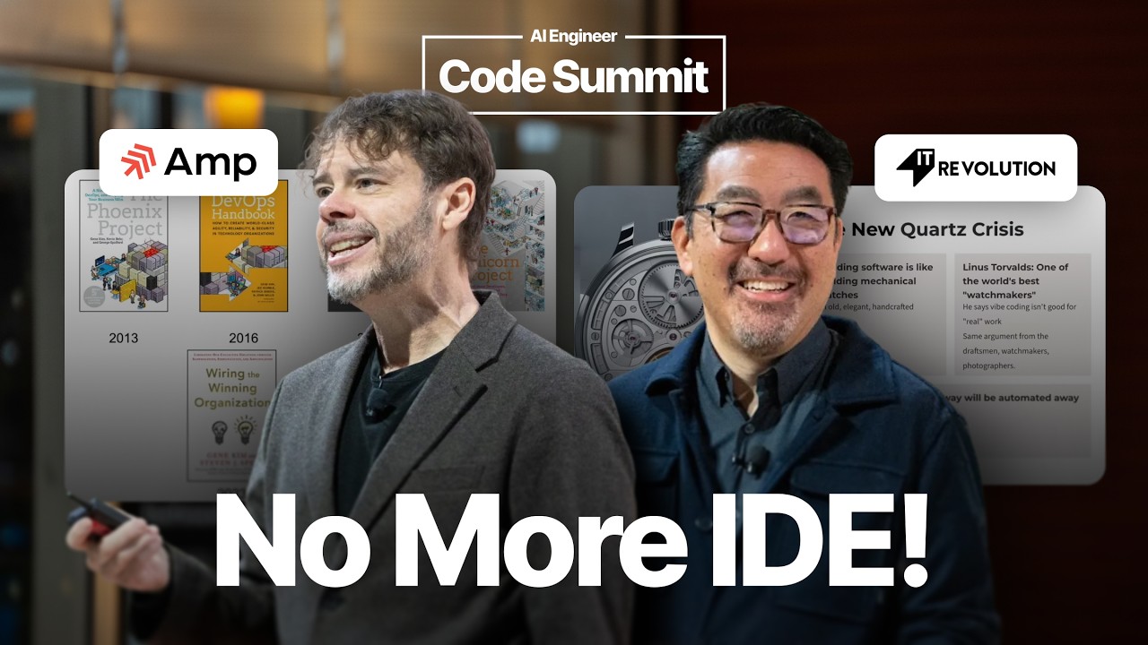 2026: The Year The IDE Died — Steve Yegge & Gene Kim, Authors, Vibe Coding