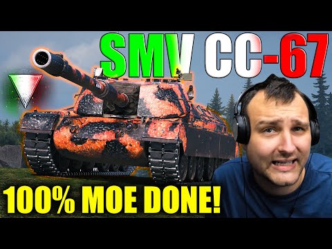 I Achieved 100% MoE on SMV CC-67 in World of Tanks!