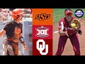 2 Oklahoma State Vs 1 Oklahoma Highlights Big 12 Championship 2022 College Softball Highlights