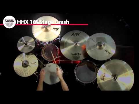 SABIAN 16" HHX Stage Crash