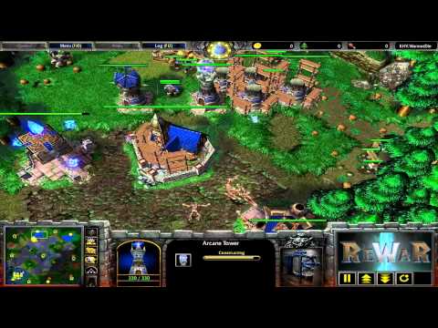 HPE.Yumiko(HU) vs Lucifer.M.Zero(UD) - Game 2 - WarCraft 3 gameplay - RN392