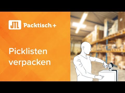 Picklisten  mit JTL-Packtisch+ verpacken