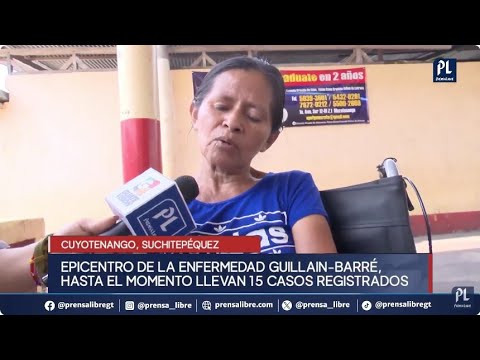 Cuyotenango mantiene mayoría de casos de Guillain-Barré diagnosticados en Guatemala