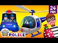 ChuChu TV Police Thief Chase - Police Car, Helicopter, Bike | Save Surprise Eggs Kids Toys & Gifts