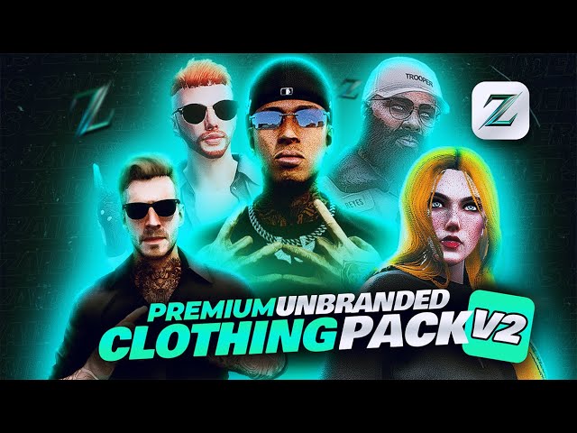 Premium Unbranded Clothing Pack V2