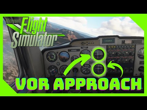 Microsoft Flight Simulator 2020 | Vorgehensweise VOR Approach | Cessna 152 | Kommentar |Lernprogramm