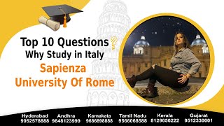 Top 10 Reasons to Study in Italy | Sapienza University Of Rome