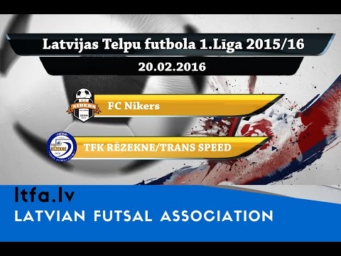 FC Nikers - TFK RĒZEKNE/TRANS SPEED [LTFA 1.LĪGA 2015/16 [Highlights]