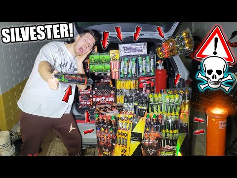 The most brutal fireworks were set off on New Year's Eve without restraint!