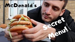 McDonald's Secret menu UK