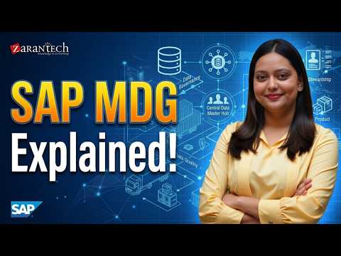 MDG Basics and Architecture Overview in SAP MDG Technical with DQM ZaranTech