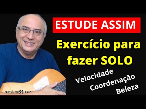 🎸Como Treinar os Dedos para FAZER SOLOS no violão MELHOR EXERCÍCIO de Velocidade, Técnica e Macete