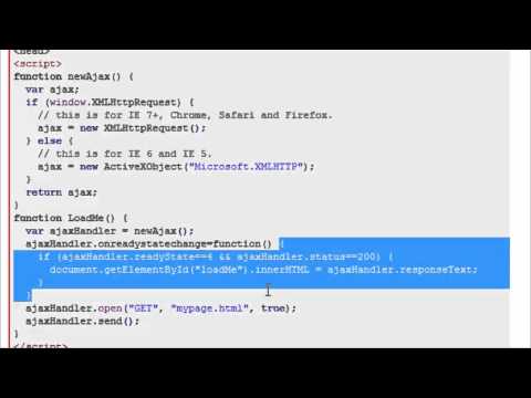 Ajax Tutorials | How to Execute Ajax