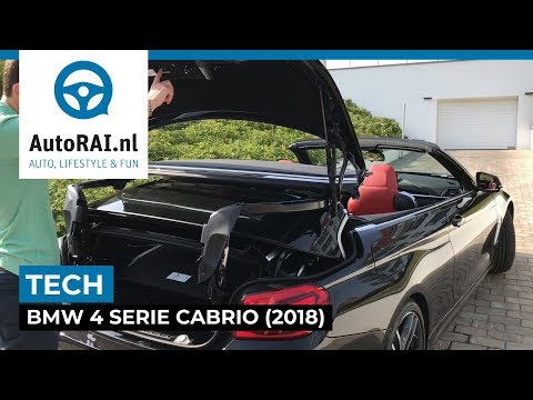 BMW 4 Serie Cabrio (2018) heeft superslim kofferbaksysteem - AutoRAI TV