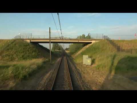 Train cab ride; Dordrecht-Gorinchem (20230606)