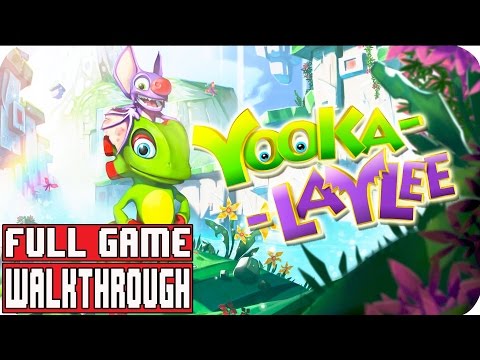Yooka Laylee Gameplay Walkthrough Part 1 Full Game (PC HD 1080p) - No Commentary