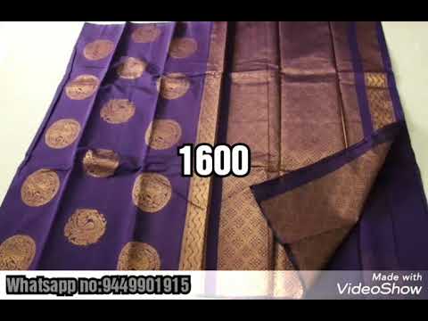 Silk cotton saree latest collection price 1600 Episode 001// bend the trend