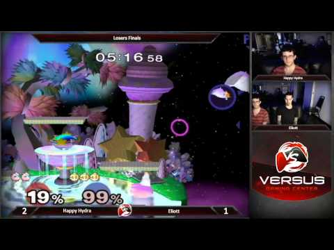 06/21/2015 Versus Weekly Melee - Losers Finals 2 - Elloit (Peach) vs HapppyHydra (Jigglypuff)