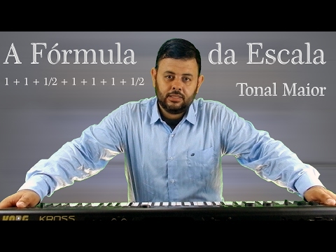 Curso de Teclado Aula 04 - A Fórmula da Escala Tonal Maior