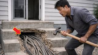 Download lagu 한 남성이 집을 수리하던 중 계단 아래에서 검은 케이블을 발견했다 — 그것이 이어진 곳은 가족 모두를 두려움에 빠뜨렸다 mp3